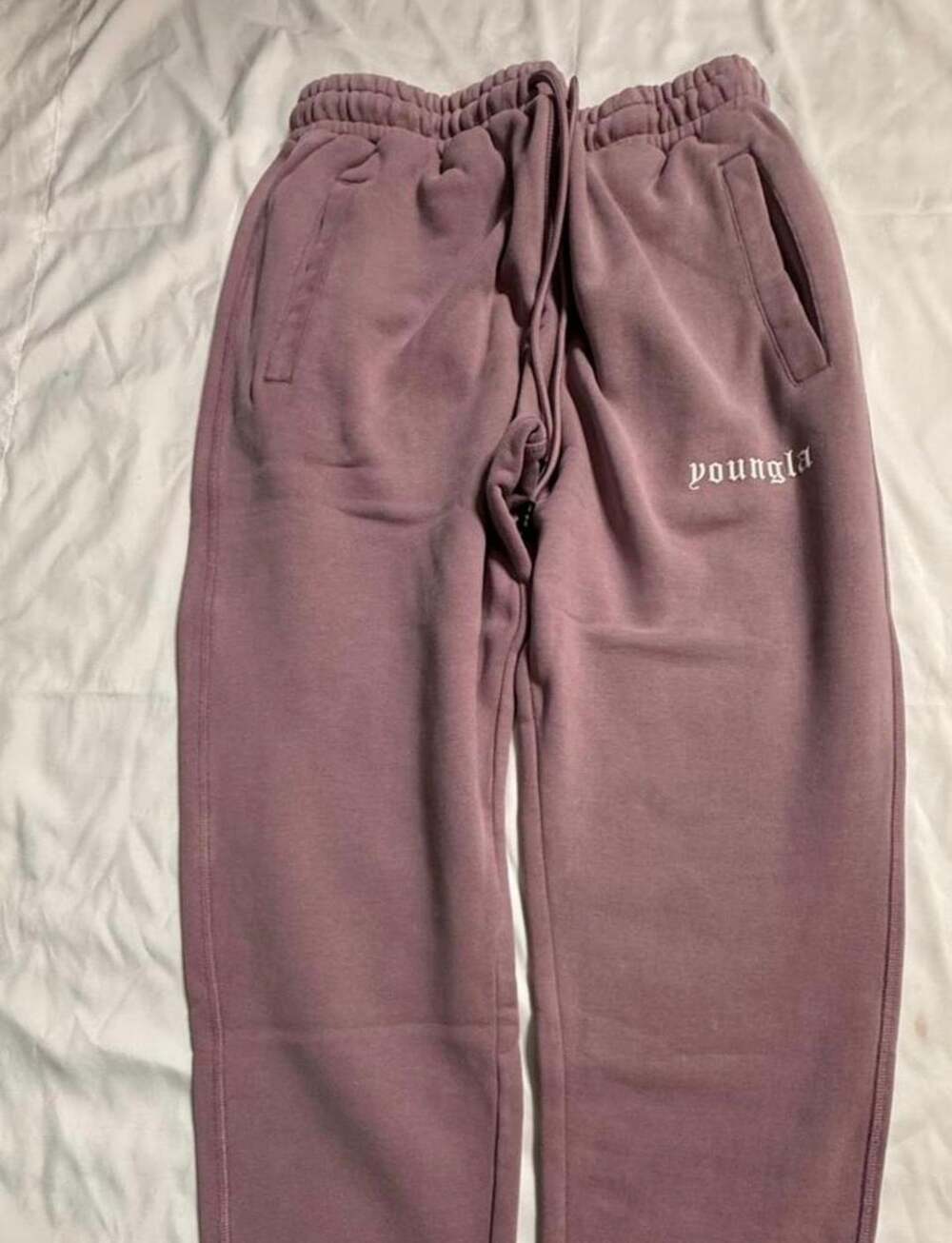 YoungLA Joggers Size XL Mauve Sweatpants